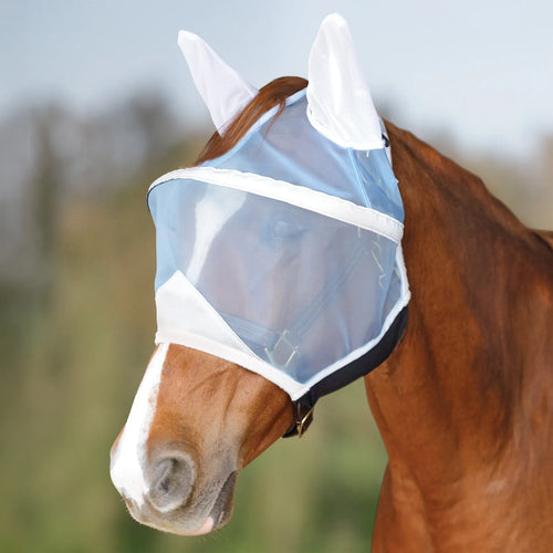 Horse Fly Mask Breathable Mesh Face Protection for Horses