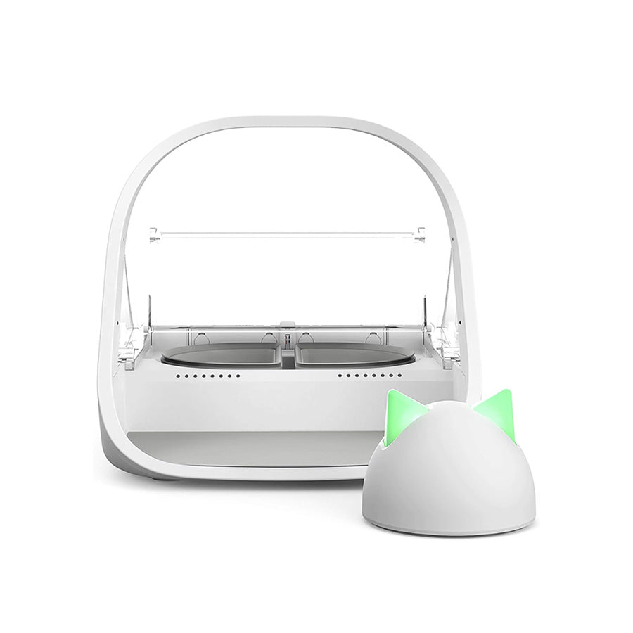 SureFeed Microchip Pet Feeder Connect & Hub Bundle for Cats & Small Dogs – White